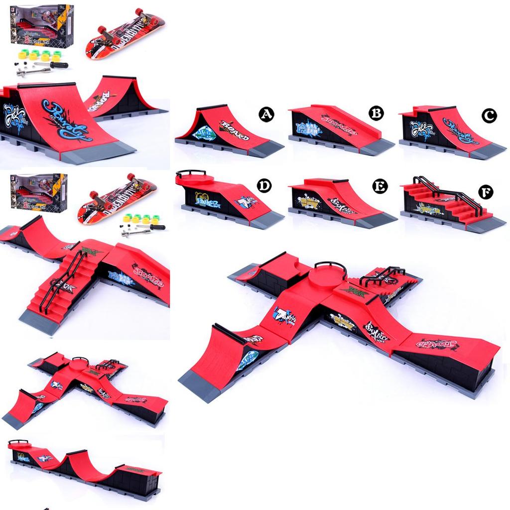 Ультимативный скейт-парк для фингерборда Tech Deck с уникальным граффити-дизайном