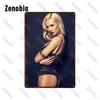 Sexy Metal Poster Angel Wings Girl Metal Signs Dropped Underwear Straps Woman Tin Signs Vintage Plaque for Bar Pub Home Decor