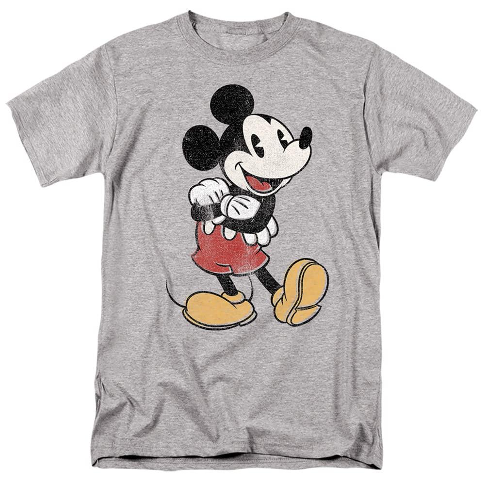 Disney Mens Mickey Mouse Classic Pose T-Shirt