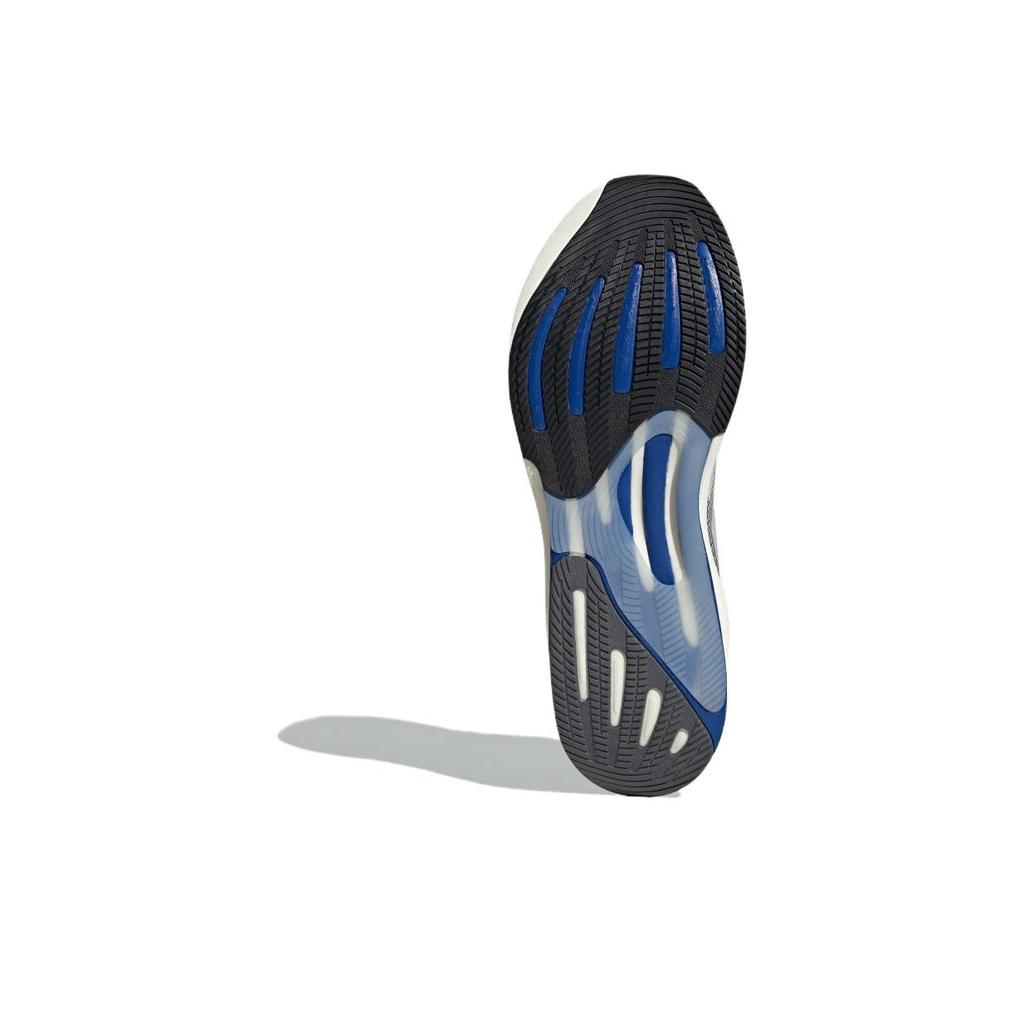 Adidas Supernova Rise Round Toe Comfortable Durable Non-Slip Low-Top Running Shoes Unisex Running Shoes Gray White ID3587