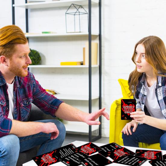 50 шт./кор. Парная карточная игра для свиданий на вечеринке для взрослых, построение отношений, интерактивная беседа