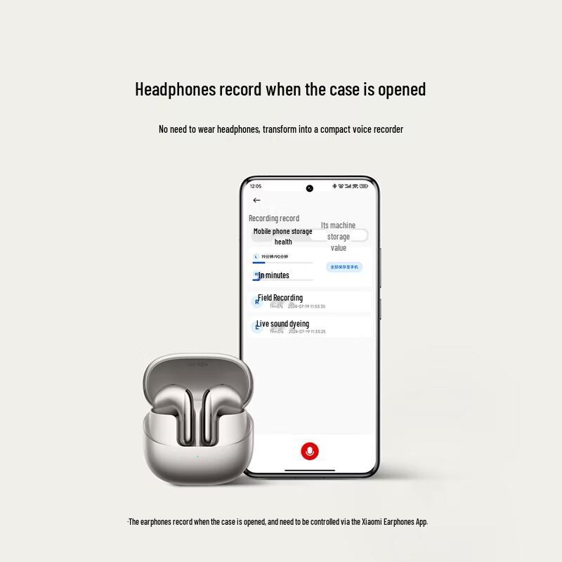 Bluetooth-наушники Xiaomi Buds 5 с полувкладышами и шумоподавлением