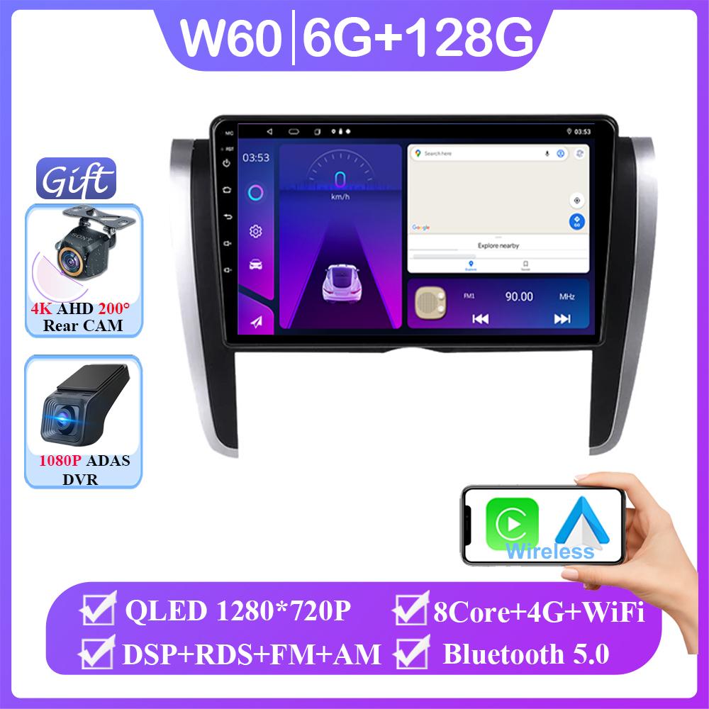 Android 14 для Toyota Allion Premio T260 2007 - 2020 Автомобильный радиоприемник GPS-навигация Мультимедиа Видеоплеер QLED Экран НЕТ 2din DVD