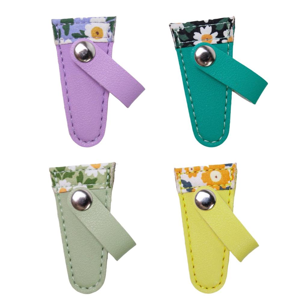 Scissor Pouch Fashion Multifunction Colorful Flower Scissor Cover Easy Carrying Embroidery Scissors Sheath for Dressmaker Sewing