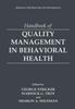 Книга Handbook of Quality Management In Behavioral Health