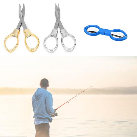Рыболовные ножницы Мини Выдвижные из углеродистой стали Складной резак для лески для кемпинга на открытом воздухе
