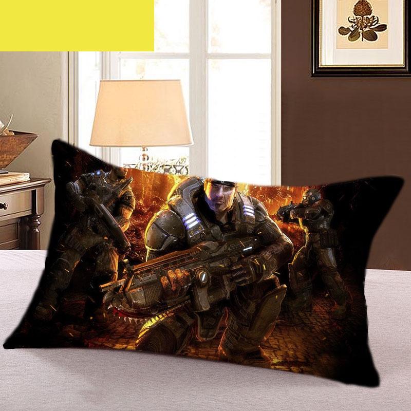 Pillow Around Case Animation Games Rectangular Cover Pillowcase