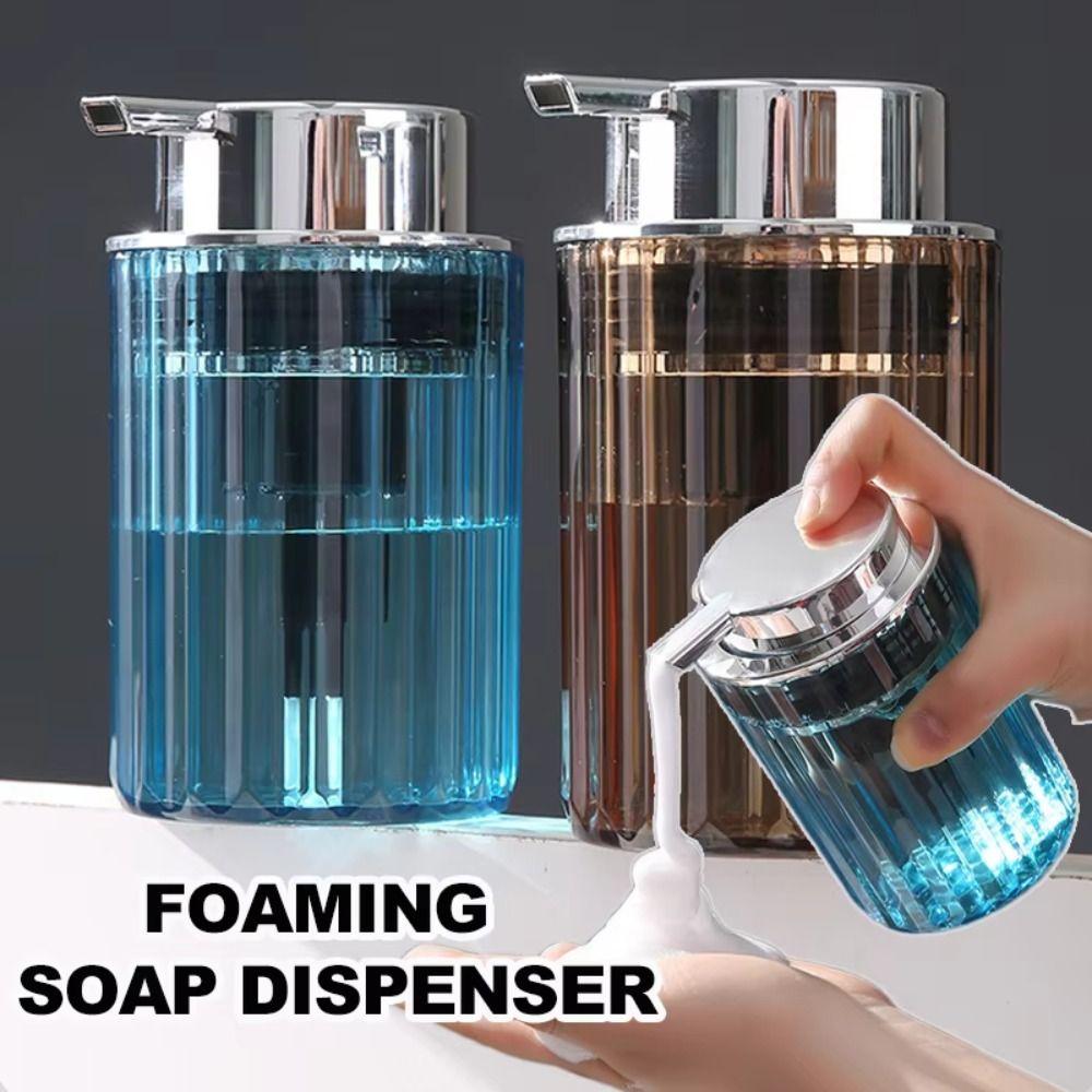 Refillable Liquid Foaming Soap Dispenser Press Type Mousse Bottle Dish Soap Container for Shampoo