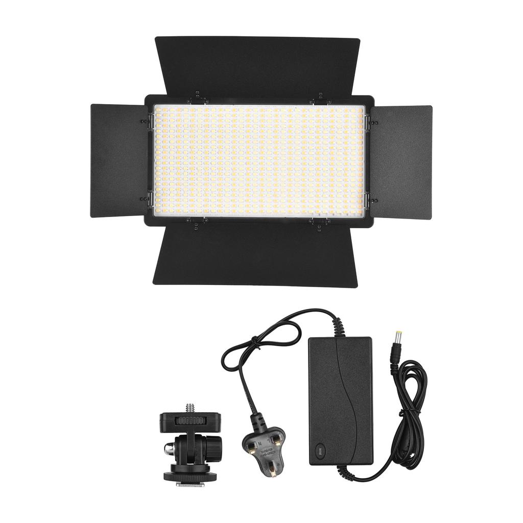 Andoer LED-600 LED Video Light Professional Photography Light Panel 480PCS Bright Light Beads