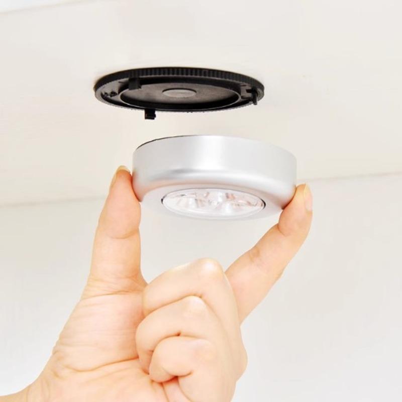 Kitchen and Home Three LED Touch Lights, Tap Lights, Emergency Night Lights, Wall Cabinets, Table Lamps, and Car Trunk Lights