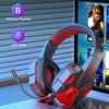 Классный внешний вид стерео игровая гарнитура шумоподавляющие наушники с микрофоном светодиодная подсветка объемный Bluetooth-совместимые наушники 5.1
