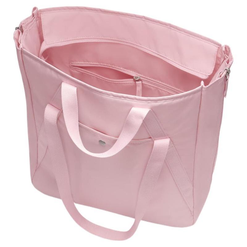 Nike Тканевая сумка-тоут, Сумка для покупок, Сумка на плечо, Сумка-тоут Обычная Унисекс Средняя Нежно-розовая и Мечтательная фуксия Повседневная DR7217-690