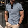 Men's Casual Short Sleeved POLO Shirt Collar, Summer Hot New Style
