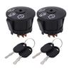 1 Pair Ignition Switch with 4 Keys 725 0 4228 Rust Proof Replacement for Cub Cadet Lawn Tractor RZT50 RZT54
