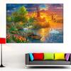 Новый Пейзаж Озеро Луна 5D Алмазная Картина Картина Большой Пейзаж Сделай Сам Полная Мозаика Вышитый Пейзаж Украшение Стены