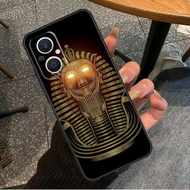Древний Египет Фараон Для OPPO Reno 14F 13F 12F 11F 10 11 12 13 14 Pro 7 8 Lite 8T OPPO Find X5 X6 X8 X9 Pro Чехол