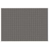 VidaXL Weighted Blanket Grey 155x220 Cm 7 Kg Fabric 350776