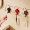 Durable Magnetic Drainage Toothbrush Organizer Wall-Mounted Inverted Tooth Cup Holder