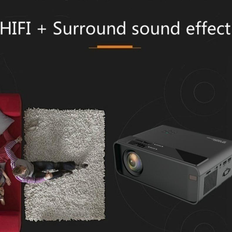 W13 Android Smart проектор Full HD 1080P Cast проектор Проектор для домашнего кинотеатра Портативный видеопроектор ЖК-экран Офисный проектор