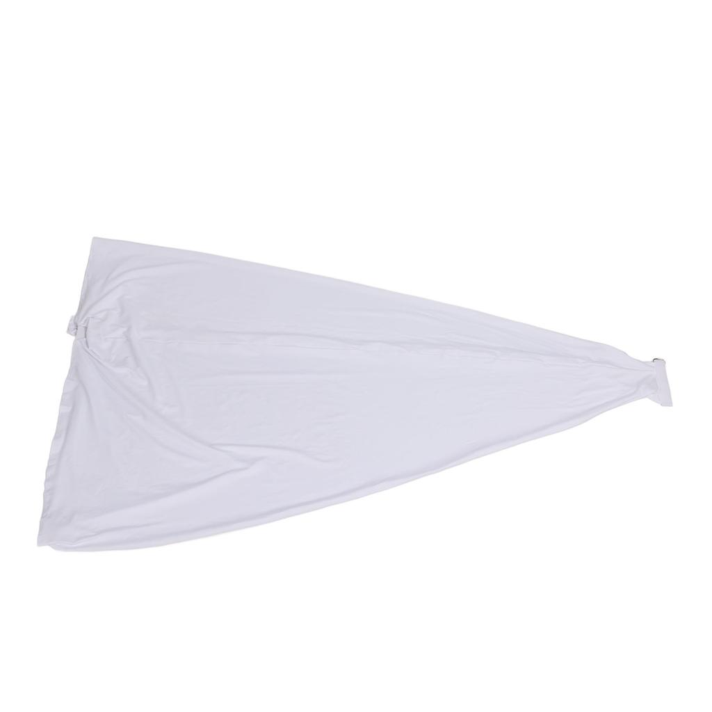 Speaker Stand Cover DJ Tripod Stretch Skirt Adjustable Stretchable Polyurethane Fiber Skrim White