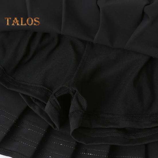 Юбка в складку для девочек, регулируемый эластичный пояс, спортивные юбки, плиссированная теннисная юбка против морщин, повседневная мини-юбка с заниженной талией для девочек