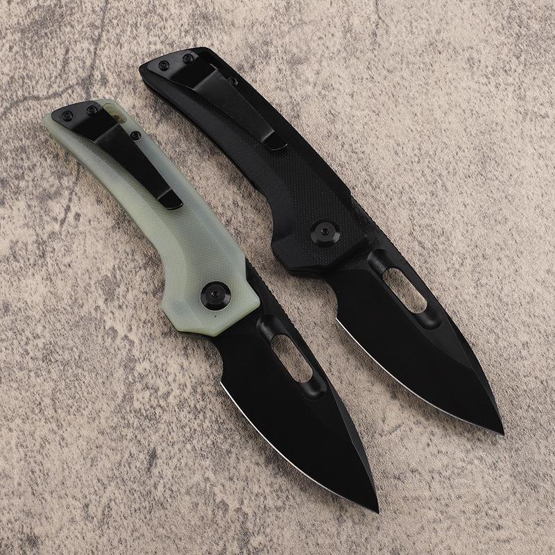 Outdoor Knife Folding Knife  D2 Steel Folding Knife Ball  Bearings G10 Handle Outdoor Camping Pocket EDC Tool  Couteau Pliant