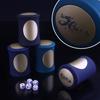 Gold Waist-Shaped Manual Dice Shaker Cup with Chips for Drinking Games