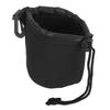 Camera Lens Bag Waterproof Shockproof Scratch Resistant Protective Lens Pouch with Hook for EF 50mm F 1.8 II