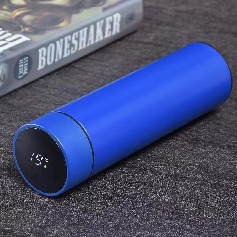 Frosted 304 stainless steel intelligent temperature display thermos cup with tea partition tea cup gift box set gift water cup