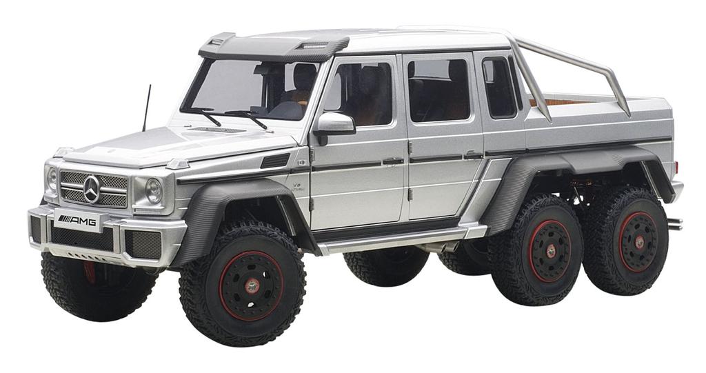 AUTOart Mercedes Benz G63 AMG 6X6 1/18 (Серебряный)