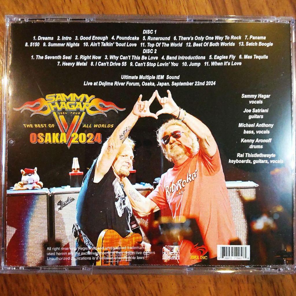 [USED] Sammy Hagar / 2 disc set