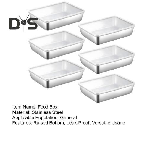 Ланч-бокс из нержавеющей стали с прозрачной крышкой, герметичный пищевой контейнер для сыра, мясных деликатесов, фруктов, духовки, выпечки, пикников, с рельефным дном, с узорами для еды