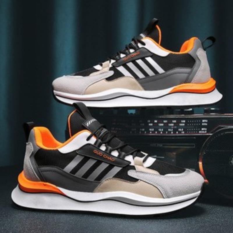 Мужская спортивная обувь весна новая обувь для бега модная мужская повседневная трендовая обувь мужская дышащая повседневная обувь из летящего трикотажа