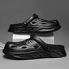 Fashion Outdoor Sandals for Men Sandals Summer Non-slip New Hole Shoes Female Clogs EVA Garden Shoes Suitable Beach Flat Male Slippers