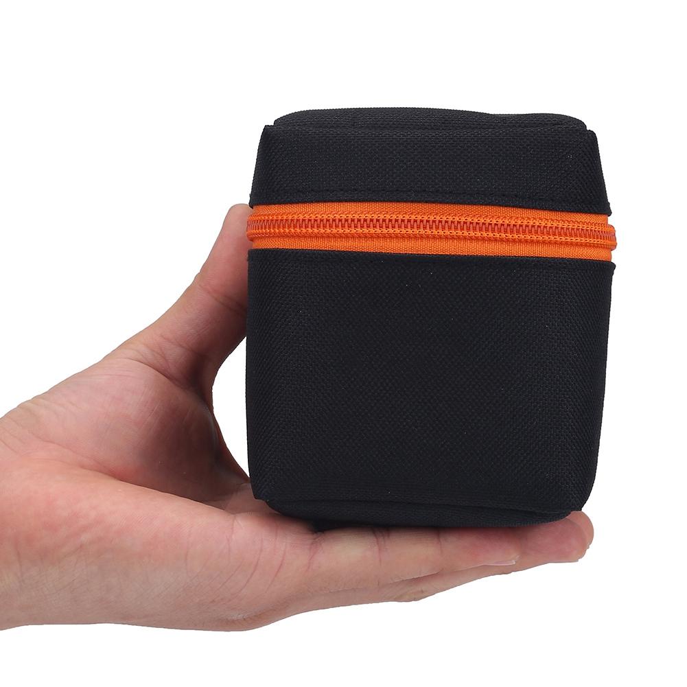 Padded Thick Camera Lens Bag Shockproof Protective Pouch Case for DSLR Camera Lens