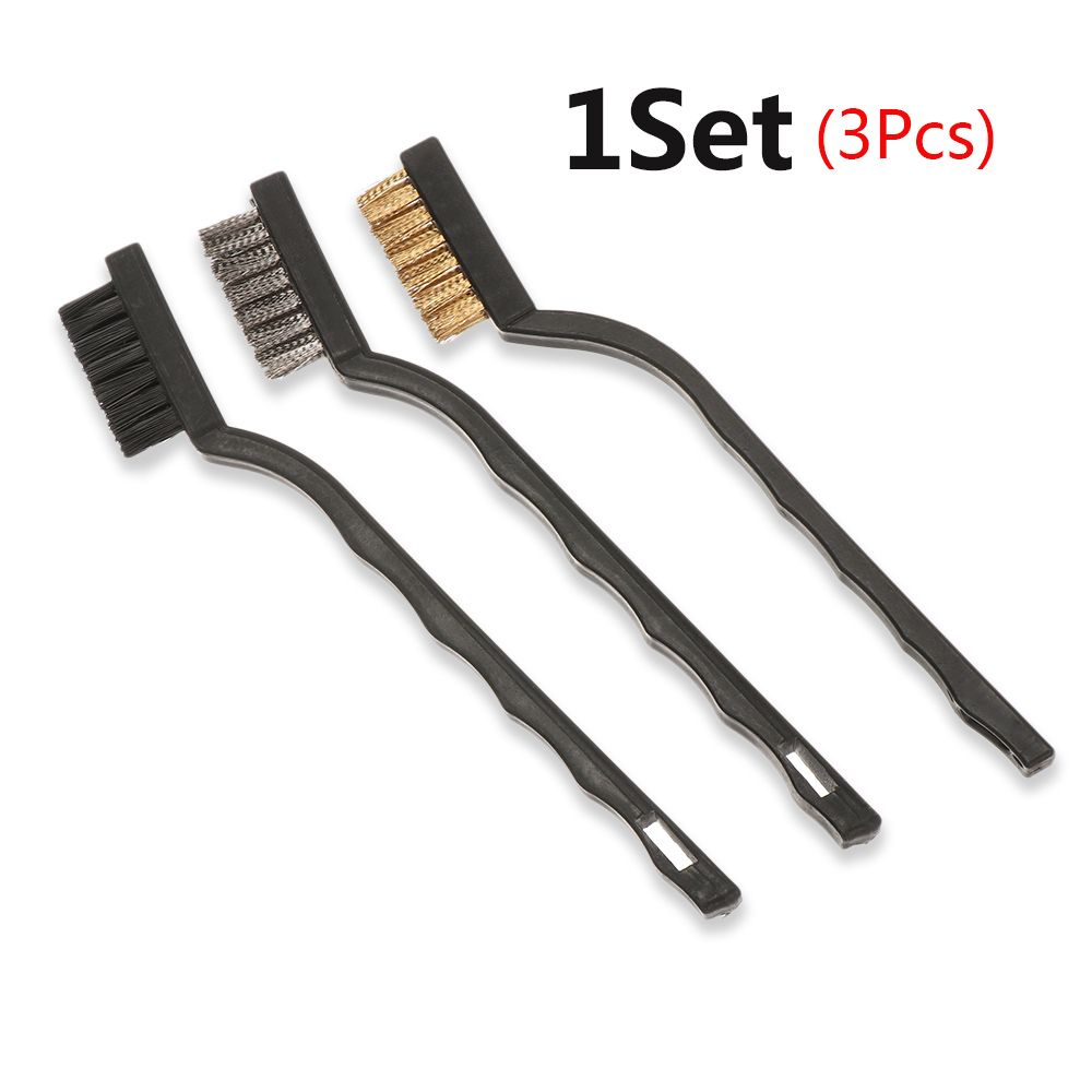 Car Stainless Steel Cleaning Brushes Grill Clean Tool Wire Brush Rust Paint Remove Tool