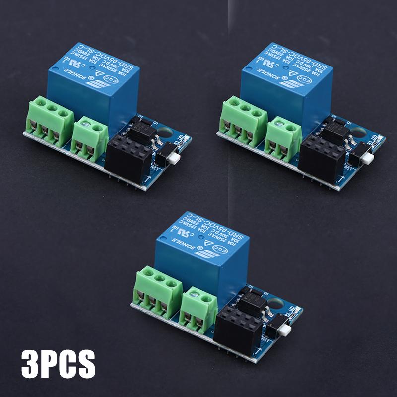 1/2/3 шт. ESP-01S ESP8266 WiFi реле, 10A Умный домашний переключатель, Удаленное управление через приложение, 3,3 В/5 В для проектов Arduino