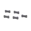 5pcs Connector Toys Track Connector Toys Wooden Track Wooden Railway Train Track Set   Wooden Track