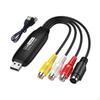 AV To USB 2.0 Videos Captures Card Analog Digital Converter 1080P Device for PC