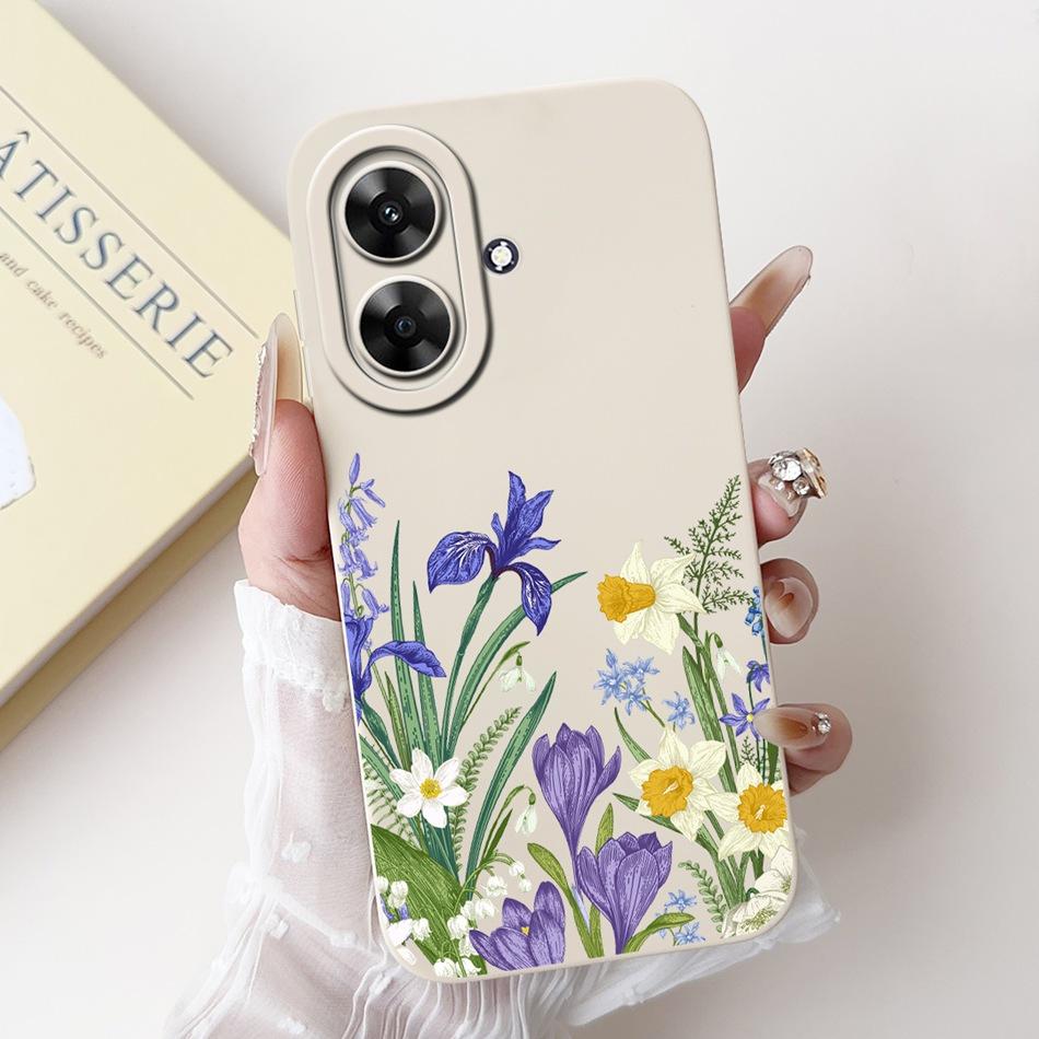 Для Realme Note 60 2024 Модный чехол с рисунком для Realme Note60 4G Мягкие силиконовые противоударные чехлы