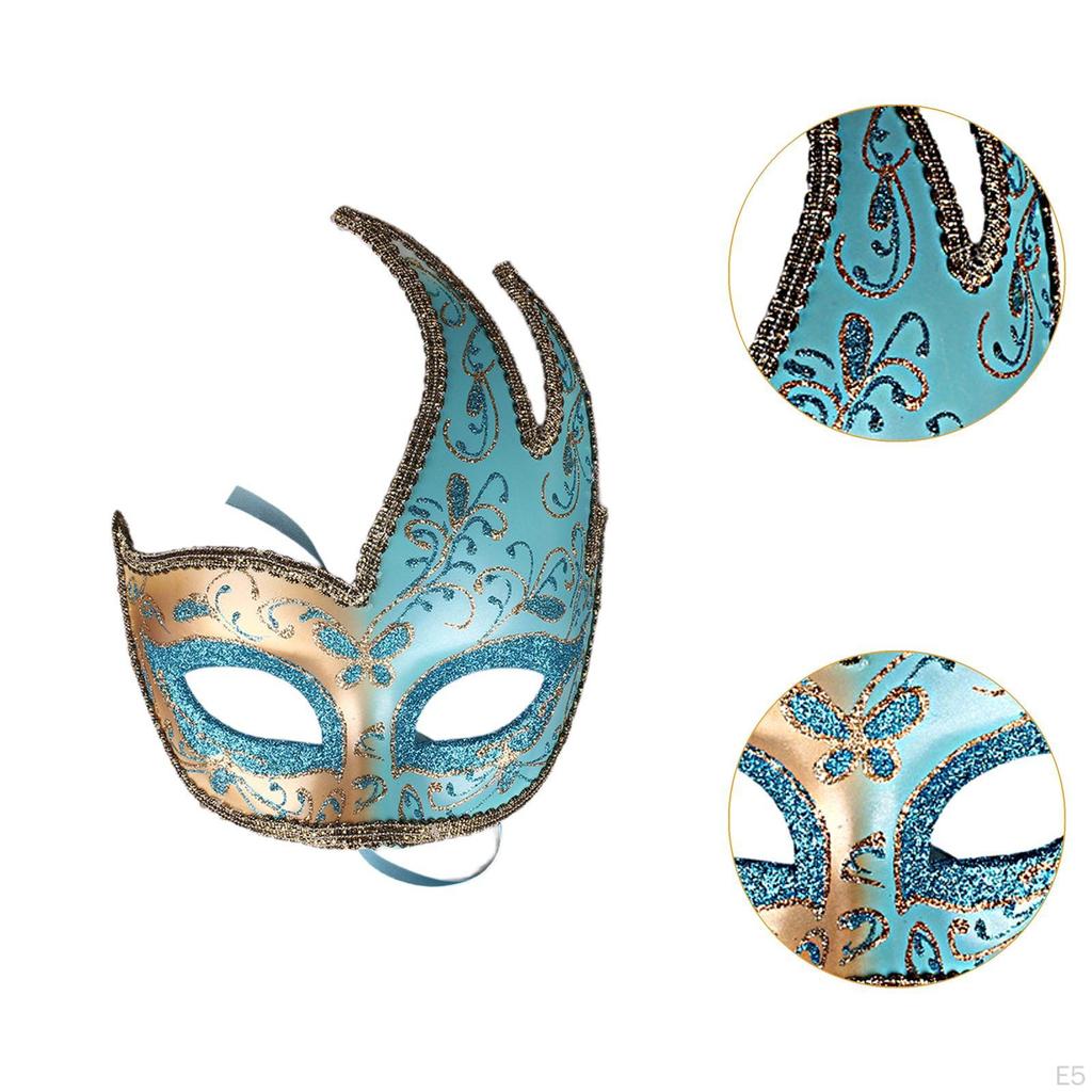 Masquerade Mask Cosplay Props for Women Party Favors Supplies Holiday Night Club