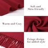 Womens Cashmere Scarf Large Pashmina Shawls and Wraps Light Blanket Scarf for Evening Dress Warm Daily Tra