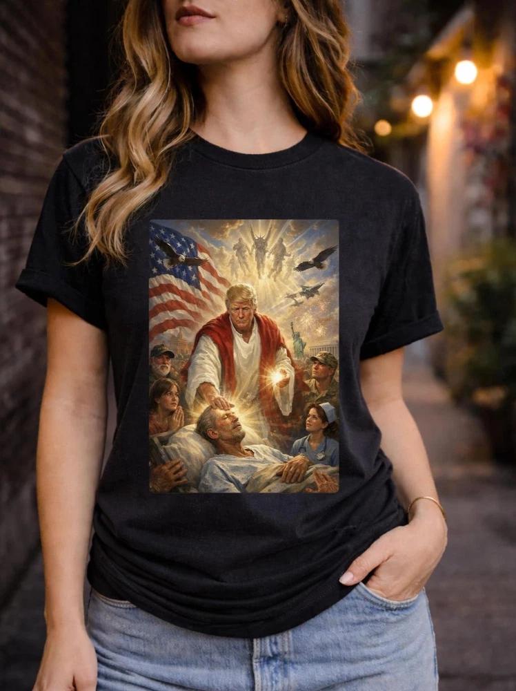 Trump Jesus Shirt Trump Humor Tshirt