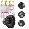3 гибридных защитных стекла apgo MATTE, совместимых с Garmin Fenix 7X Pro, гибкое наностекло, отличная замена закаленного стекла, устойчивое к царапинам