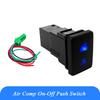 12V Blue LED Fog Light Bar Push Switch For Toyota 2015 Hilux GUN Prado 150 200 RAV4 HiAce Landcruiser ON OFF Button Switch