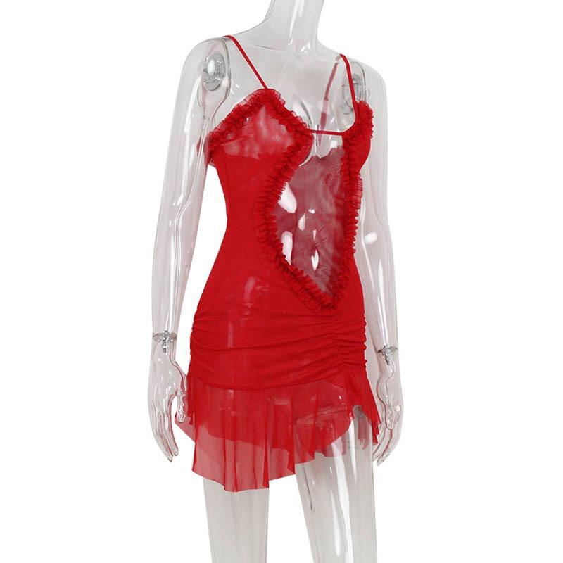 Женское сексуальное плиссированное кружевное платье Spice Girls с бретельками через шею