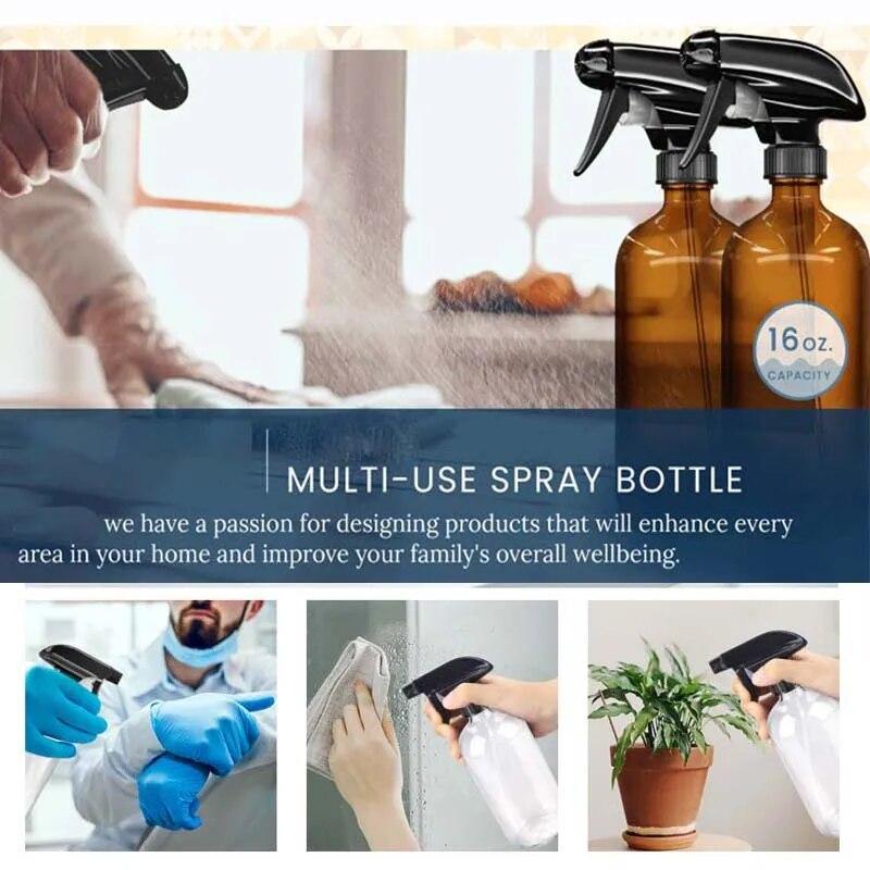 500 мл спрей, пустые бутылки, триггерный распылитель, эфирные масла, ароматерапия, духи, многоразовая бутылка, бутылка для алкоголя