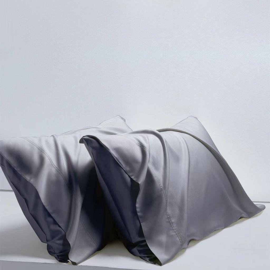 2 шт. наволочки 100% бамбуковое волокно охлаждающие антибактериальные однотонные летние наволочки в стиле конверта для дома и отеля 50x75 см