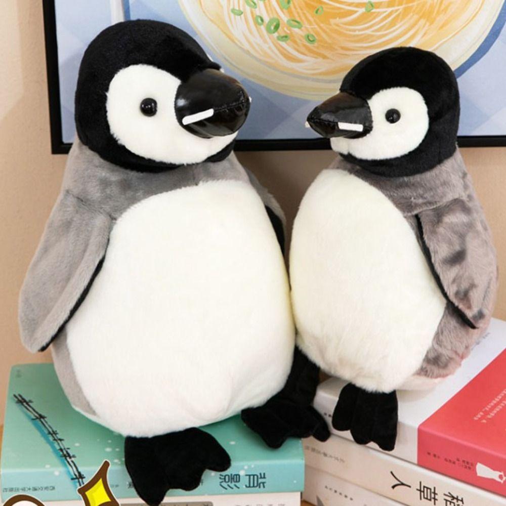 PP Cotton Simulation Penguin Plush Toy Fluffy Penguin Plush Doll Birthday Parties