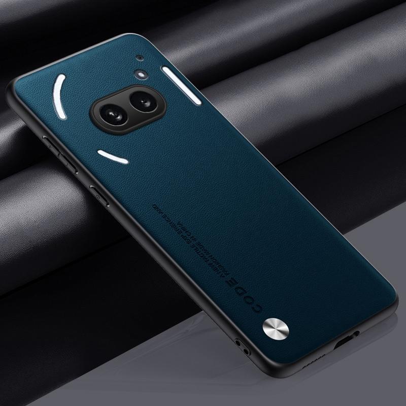 Роскошный чехол из искусственной кожи для Nothing Phone 2A Phone2A задняя крышка матовый TPU силиконовый противоударный чехол для телефона с полной защитой Coque
